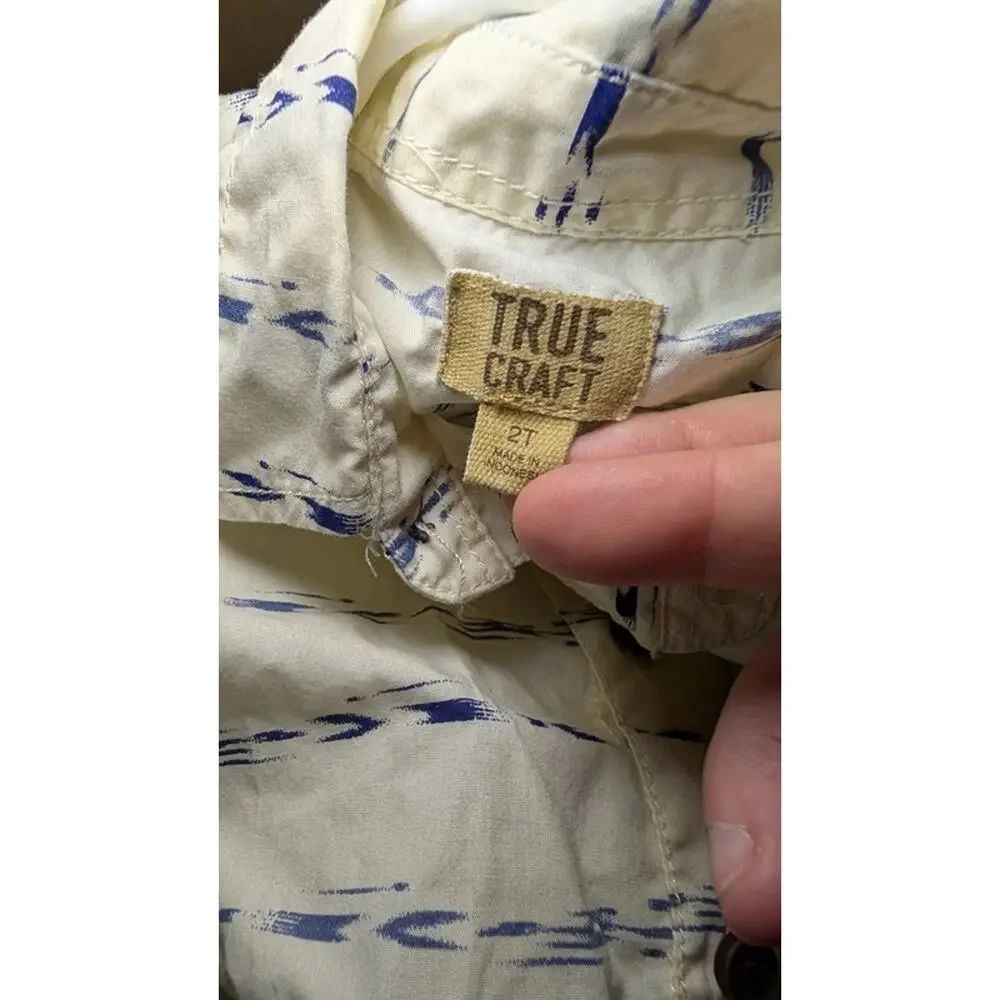 Boys Size 2T Outfit True Craft Button-Down + Children's Place Skinny Jeans - Picture 6 of 7